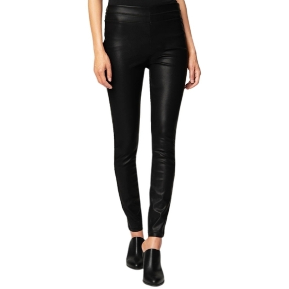 Blank NYC Black Vegan Leather Legging 27 - Picture 1 of 5